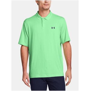 Světle zelené pánské sportovní polo tričko Under Armour UA Performance 3.0 Polo