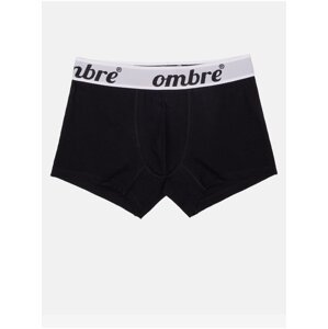 Bílo-černé pánské boxerky Ombre Clothing
