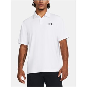 Bílé pánské polo tričko Under Armour UA T2G Polo