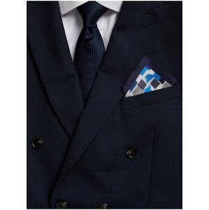 Pánská sada hedvábného klopového kapesníku a kravaty Marks & Spencer