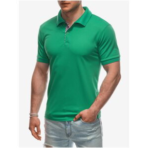 Zelené pánské polo tričko Edoti