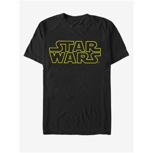 Černé unisex tričko Star Wars Simplified