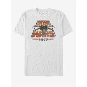 Bílé unisex tričko Star Wars Space Travel