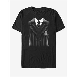 Černé pánské tričko MGM Wednesday Uniform