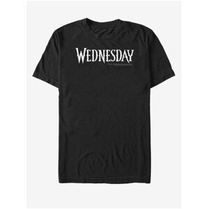 Černé unisex tričko MGM Wednesday Logo