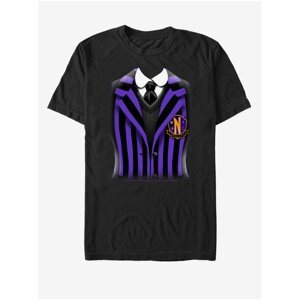 Černé unisex tričko MGM Nevermore Uniform