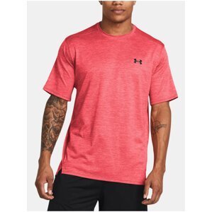 Korálové pánské sportovní tričko Under Armour UA Tech Vent SS-RED