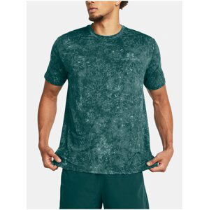 Petrolejové pánské vzorované tričko Under Armour Vanish Energy Printed SS