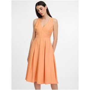 Oranžové dámské šaty ORSAY