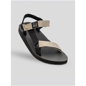 Černo-béžové pánské sandály Hannah Drifter
