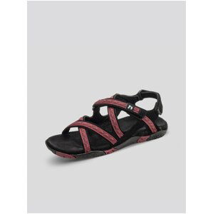 Černo-růžové dámské sandály Hannah Fria W