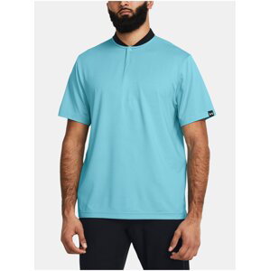 Světle modrá pánské sportovní tričko Under Armour UA Playoff 3.0 Dash Polo