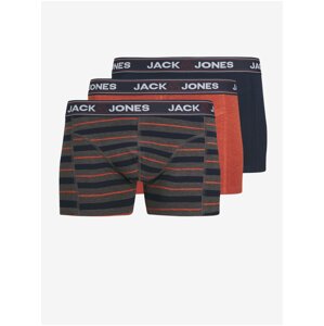 Sada tří pánských boxerek Jack & Jones John