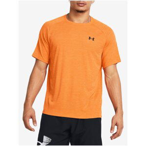 Oranžové pánské tričko Under Armour UA Tech Textured SS