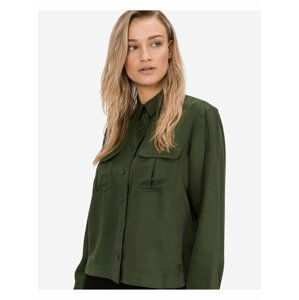Zelená dámská košile Calvin Klein Jeans Utility