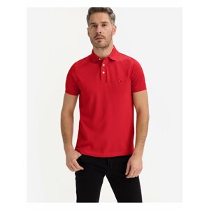 Červené pánské polo tričko Tommy Hilfiger