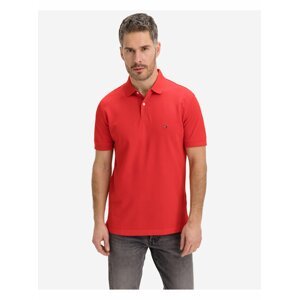 Červené pánské polo tričko Tommy Hilfiger
