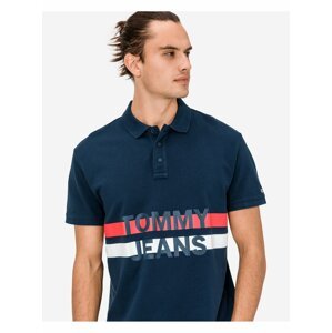 Block Stripe Polo triko Tommy Jeans