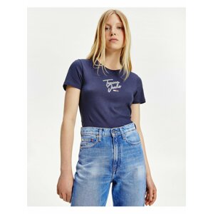 Skinny Script Tee Triko Tommy Jeans