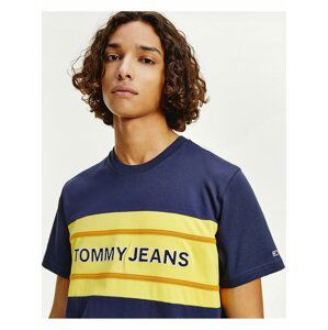 TJM Stripe Colorblock Tee Triko Tommy Jeans