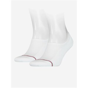 Sada dvou párů pánských ponožek v bílé barvě Tommy Hilfiger Underwear