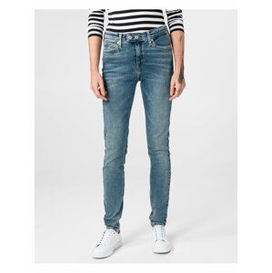 Modré dámské skinny fit džíny Calvin Klein Jeans