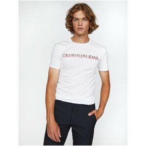 Slim Organic Cotton Logo Triko Calvin Klein Jeans