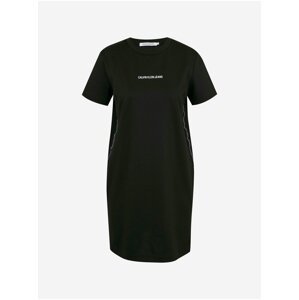 Černé dámské krátké šaty Calvin Klein Jeans Milano