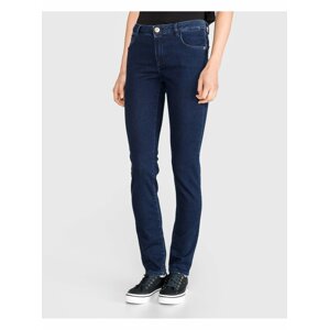 Modré dámské straight fit džíny Trussardi Jeans