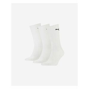 Sada tří párů sportovních ponožek v bílé barvě Puma