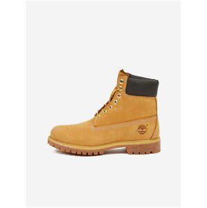 Světle hnědé pánské kotníkové kožené boty Timberland 6 Inch Premium Boot