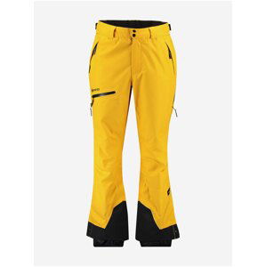 Žluté dámské lyžařské/snowboardové kalhoty O'Neill GTX MTN Madness