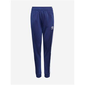 Tmavě modré holčičí tepláky adidas Originals SST Track Pants