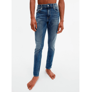 Modré pánské slim fit džíny Slim Calvin Klein Jeans