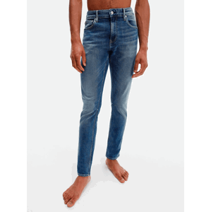 Modré pánské slim fit džíny Slim Calvin Klein Jeans