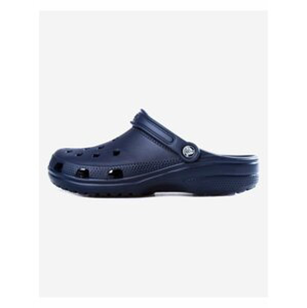 Tmavě modré unisex pantofle Crocs Classic
