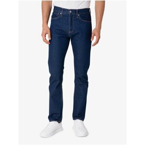 Tmavě modré pánské straight fit džíny Calvin Klein Jeans