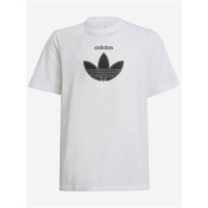 Bílé klučičí triko adidas Originals Tee