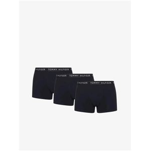 Sada tří pánských boxerek v tmavě modré barvě Tommy Hilfiger Underwear