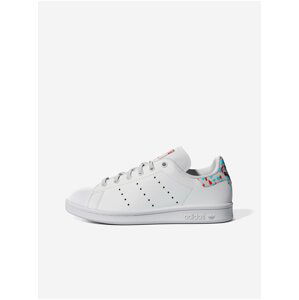 Bílé dětské boty adidas Originals Stan Smith