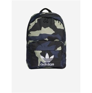 Zeleno-modrý vzorovaný batoh adidas Originals