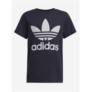 Tmavě modré dětské tričko adidas Originals