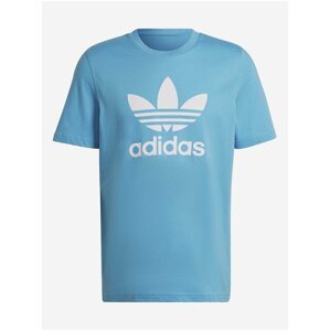 Světle modré pánské tričko adidas Originals