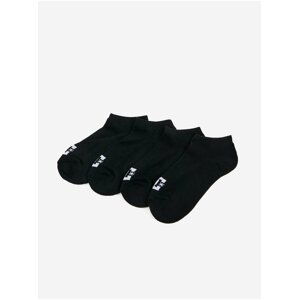 Sada pěti párů ponožek v černé barvě DC