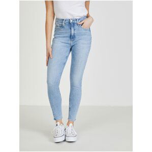 Světle modré dámské skinny fit džíny Calvin Klein Jeans