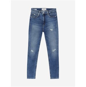 Modré dámské skinny fit džíny Calvin Klein Jeans