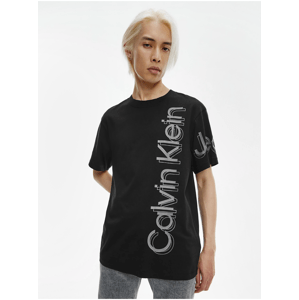 Černé pánské tričko s nápisem Calvin Klein Jeans