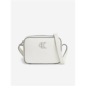 Bílá dámská malá crossbody kabelka Calvin Klein Jeans