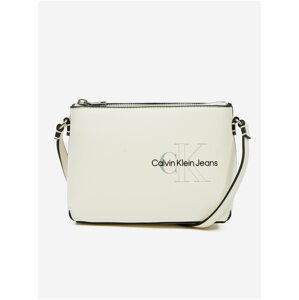 Bílá dámská malá crossbody kabelka Calvin Klein Jeans