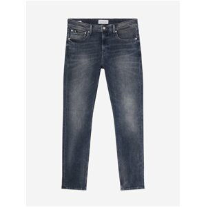 Modro-šedé pánské slim fit džíny Calvin Klein Jeans